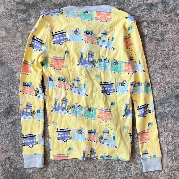 TBBC Sutton's Sweet Dream Pajamas Set Party Train with Buckhead Blue 8 NWOT - Picture 7 of 9